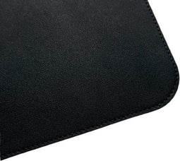 Sigel bureauonderlegger - 80 x 30 cm - zwart/rood - dubbelzijdig - SI-SA603