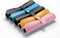 Sigel bureauonderlegger - 80 x 30 cm - zwart/rood - dubbelzijdig - SI-SA603