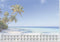 Sigel bureauonderlegger - Beach - 59,4x41cm - 2023/2024/2025 - schrijfonderlegger - SI-HO470