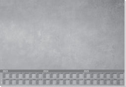 Sigel designonderlegger - papier - Just Concrete - A2 - jaren 2023/2024/2025 - SI-HO302