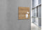 Sigel glasmagneetbord - Artverum - 48x48cm - Natural Wood - SI-GL254