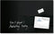 Sigel glasmagneetbord - Artverum - 78x48cm - zwart - SI-GL130