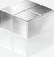 Sigel magneten - 20x10x20mm - C10 extra sterk - zilver - 4 stuks - SI-BA705