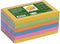 Sigel memoblaadjes - 75x125mm - 6x100 vel geel - groen - oranje - roze - blauw - SI-BA127