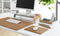 Sigel muismat - Smartstyle - imitatieleer - cognac - SI-SA403
