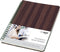 Sigel notitieboek A5 - Conceptum - houtstructuur - punt-gelijnd - spiraalgebonden - SI-CO675