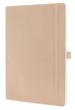 Sigel notitieboek A5 - Conceptum Pure - beige - hardcover - 194 pagina's - 80 grams - ruit - SI-CO650