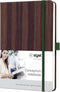 Sigel notitieboek - Conceptum - A5 - houtstructuur - punt-gelijnd - hardcover - SI-CO674