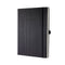 Sigel notitieboek - Conceptum Pure - A4+ - zwart - hardcover - 194 pagina's- 80 grams - lijn - SI-CO116