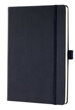 Sigel notitieboek - Conceptum Pure - A5 - zwart - hardcover - 194 pagina's - 80 grams - gelinieerd - SI-CO122
