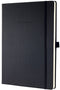 Sigel - notitieboek - Conceptum Pure - A5 - zwart - hardcover - 194 pagina's - 80 grams - blanco - SI-CO120