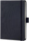 Sigel - notitieboek - Conceptum Pure - A6 - zwart - hardcover - 194 pagina's - lijn - 80 grams papier - SI-CO132