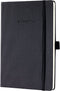 Sigel - notitieboek - Conceptum Pure - A6 - zwart - hardcover - 194 pagina's - lijn - 80 grams papier - SI-CO132