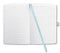 Sigel notitieboek - Jolie Beauty - A5 - lichtblauw - hardcover - 174 pagina's - 80 grams - lijn - SI-JN309