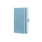 Sigel - notitieboek - Jolie Flair - A6 - hardcover - 174 pagina's - lijn - 80 grams papier - sky blue - SI-JN118