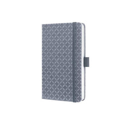 Sigel - notitieboek - Jolie Flair - A6 - hardcover - 174 pagina's - lijn - 80 grams papier - gletsjer grijs - SI-JN126