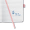 Sigel - notitieboek - Jolie Flair - A6 - hardcover - 174 pagina's - lijn - 80 grams papier - sky blue - SI-JN118