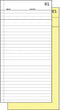 Sigel order / commissieboekje - Expres - met carbon - 2x50 vel - SI-30020