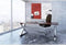 Sigel pennenbak - voor glasmagneetbord van 3 tot 5mm - 120x94x51mm - M - antraciet - SI-GL802