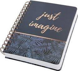 Sigel - spiraal notitieboek - A5 - Jolie - hardcover - 240 pagina's - dots - 120 grams papier - Mystic Jungle - SI-JN603