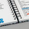 Sigel spiraal notitieboek - Jolie - A5 - 240 pagina's - 120 grams papier - Blanco - Blue Leo Love - SI-JN652