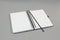 Sigel spiraal notitieboek - Jolie - A5 - 240 pagina's - 120 grams papier - Blanco - Blue Leo Love - SI-JN652