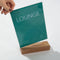 Sigel - tafelstandaard - A4 - eiken voet - glashelder acryl 1.5mm - SI-TA256