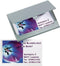 Sigel visitekaartjes houder - aluminium - voor 15 kaartjes - SI-VZ135