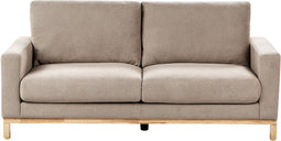 SIGGARD - Tweezitsbank - Taupe - Polyester