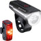 Sigma Aura 60 USB Fietsverlichting Set - 60 Lux + INFINITY USB achterlicht