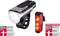 Sigma Aura 80 USB + Blaze USB achterlicht met remlicht functie - Fietsverlichtingsset - 80 lux