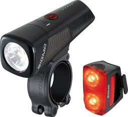 Sigma BUSTER 800 USB LED Verlichtingset - 800 Lumen - BUSTER RL 150 Flash USB achterlicht met remlicht functie - Li-ion accu - Oplaadbaar