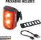 Sigma BUSTER RL 80 Flash USB Fiets Achterlicht - 80 Lumen - Oplaadbaar