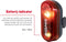 Sigma CURVE Led Achterlicht - inclusief batterijen