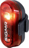 Sigma Sport AURA 30 Fietsverlichting Set - Led Koplamp 30 Lux - CURVE Achterlicht - inclusief batterijen