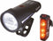 Sigma verlichtingsset Aura 100 Link 100 Lux + Blaze Link USB achterlicht met remlichtfunctie