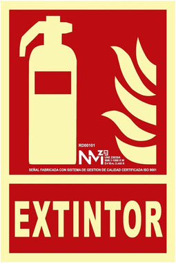 Signal a00401 Feuerloscher 21 x 30 cm Energie hochwertige PVC 1 mm zum Aussterben StVZO zugelassen
