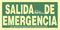 Signal a13406 Emergency Exit 15 x 30 cm Class A PVC 1 mm evacuation High Quality Homologated