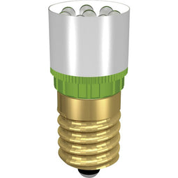 Signal Construct MCRE148372 LED-signaallamp Ultra-groen E14 12 V/DC, 12 V/AC 37000 mcd