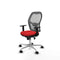 Piqueras y Crespo 1D086N0 - Bureaustoel - Hoogteverstelbaar - Rood