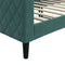 vidaXL - Slaapbank - 80x200 - cm - fluweel - donkergroen