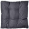 vidaXL - Palletkussen - 80 - x - 80 - x - 12 - cm - stof - grijs