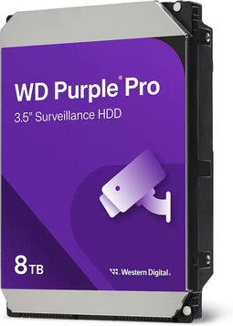 WD Purple Pro - 8TB - 3.5" SATA HDD 7200 RPM 256MB Cache (2024)
