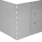 vidaXL - Grasboorden - 10 - st - 100x20 - cm - gegalvaniseerd - staal