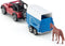 SIKU 1651 Jeep met Paardentrailer
