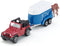 SIKU 1651 Jeep met Paardentrailer