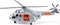 SIKU 2527 Transport helicopter