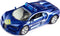 Siku Bugatti Chiron Gendarmerie blauw metaal/kunststof rubberen banden deuren kunnen open