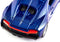 Siku Bugatti Chiron Gendarmerie blauw metaal/kunststof rubberen banden deuren kunnen open
