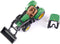 Siku John Deere Tractor met voorlader groen metaal/kunststof rubberen banden beweegbare voorlader
